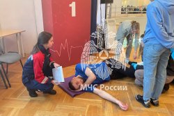 Студенты Академии выступили в качестве судей в региональном Чемпионате по первой помощи